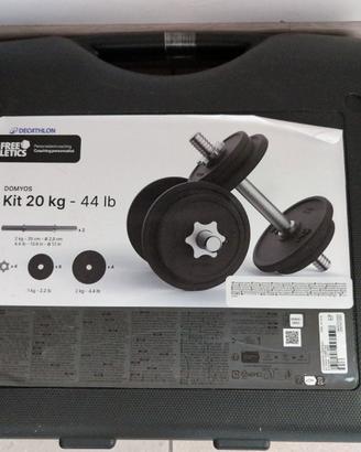 Kit di pesi 20 kg