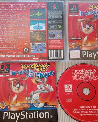 PlayStation bugs bunny e  Taz gioco .originale!