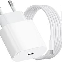 Caricatore USB C da 20W con Cavo i Phone da 1M,