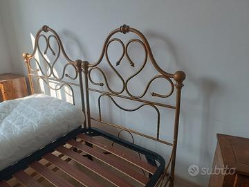 Letti in ottone 