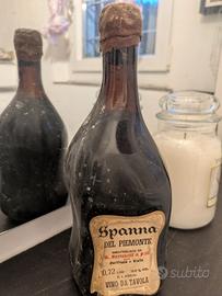bottiglia vintage di Spanna del Piemonte 