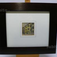 Palazzo banca nazionale Quadro vecchia verona epoc