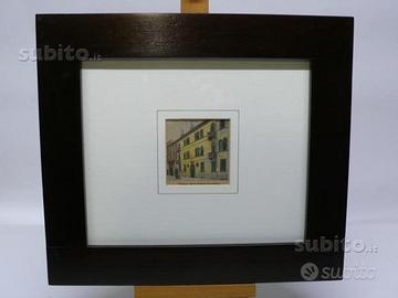 Palazzo banca nazionale Quadro vecchia verona epoc