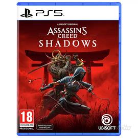 Assassin’s Creed Shadows PS5 - Gioco Fisico