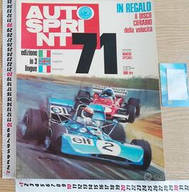 Rivista Autosprint anno 1971 numero speciale