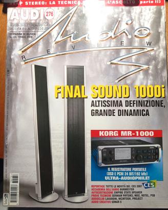rivista AUDIO REVIEW n° 276 del 2007