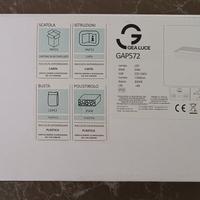 Luce Gea Gap572 34W 1500lm 3000K