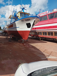 Barca peschereccio+ licenza +volvo penta 238hp