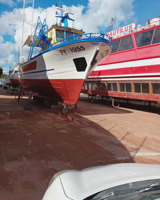 Barca peschereccio+ licenza +volvo penta 238hp