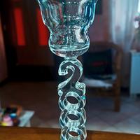 candelabro in vetro