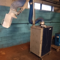 Aspiratore portabile per saldatura