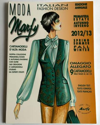 Marfy n.90 2012 2013 annuale 9 cartamodelli