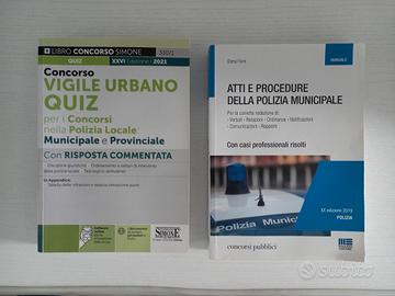 libri concorso polizia locale