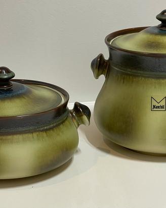2 pentole Mancioli Rusticana vintage