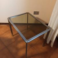 Tavolino in vetro anni 70