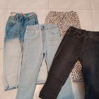 Set di jeans di vario colore