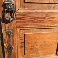 Portoncino a 2 ante in legno - porta