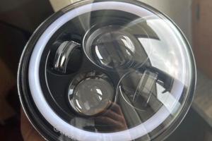 Accessori auto, coppia fari led