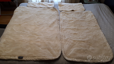 Coperte lana merinos per lettino e culla