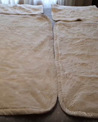 Coperte lana merinos per lettino e culla