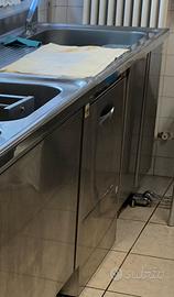 Lavatoio singolo e lavastoviglie