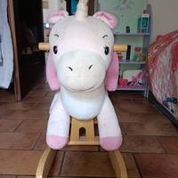 Cavallo a dondolo in legno Labebè