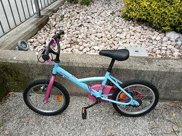 bicicletta bambina 16" Btwin usata