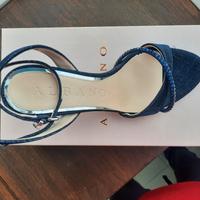 Sandalo blu Albano n.39 da cerimonia-  mai usato