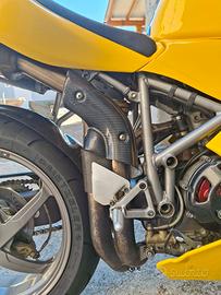 paracalore  scarico  carbonio ducati  916 996 748