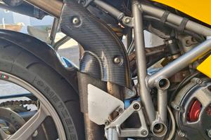 paracalore  scarico  carbonio ducati  916 996 748
