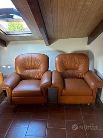 Coppia di Poltrone Vintage