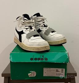 DIADORA ORIGINALI MOD. MI BASKET USED MIS. 42,5