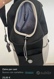 Zaino per trasporto animali taglia M/L