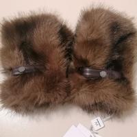 Guanti senza dita in ecofur - Diego M