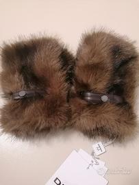 Guanti senza dita in ecofur - Diego M