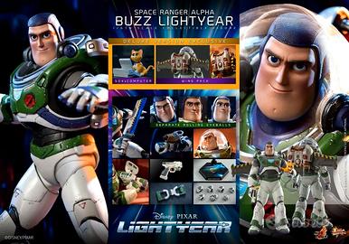 BUZZ LIGHTYEAR  SPACE RANGER ALPHA Hot Toys 1/6