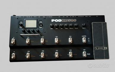 Line 6 POD HD 500 pedaliera multieffetto