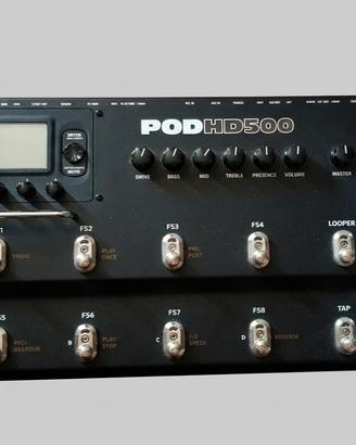 Line 6 POD HD 500 pedaliera multieffetto