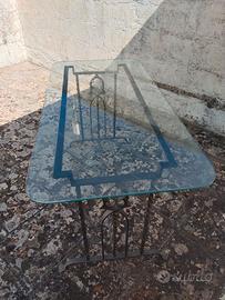 Tavolo in ferro battuto