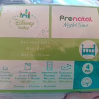 set per lettino, paracolpi+lenzuola 