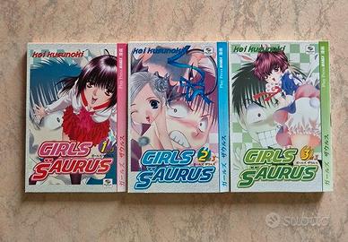 Fumetti manga " Girls Saurus " completa