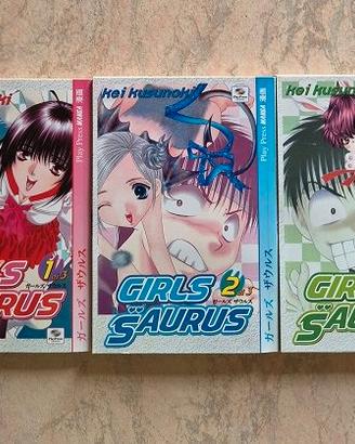 Fumetti manga " Girls Saurus " completa