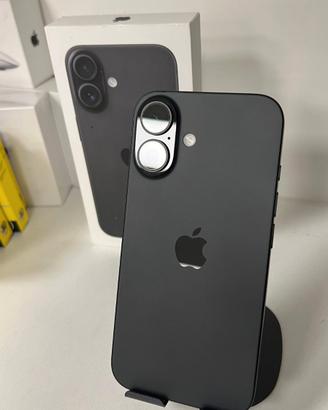 iPhone 16 128GB 100% Nero | Usato |Garanzia 2 anni