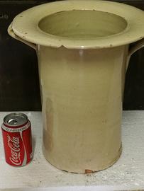 Antico vecchio vaso da notte ceramica pugliese - Collezionismo In