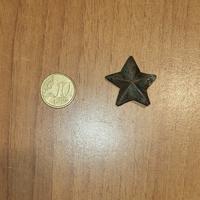 Stellina militare in rame d'epoca originale 