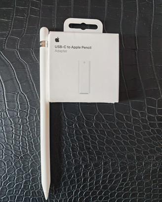 Apple Pencil e adattatore USB-C