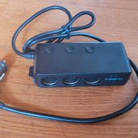 Adattatore USB per accendisigari, Zola®, 4 porte U