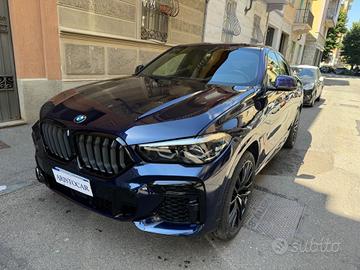 Bmw X6 Blu micatallico carbon
