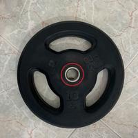 Coppia di dischi gommati da 10 kg