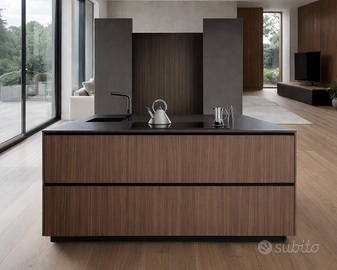 Cucina con isola quadrata Mesons Goccia SCONTO55%